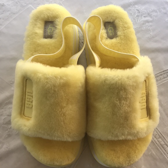 😀UGG YELLOW FLUFFIES😀 - Picture 2 of 11